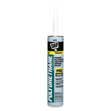 DAP® Premium Polyurethane Construction Adhesive Sealant, 10.1 Oz Capsule-cartridge, White freeshipping - TVN Wholesale